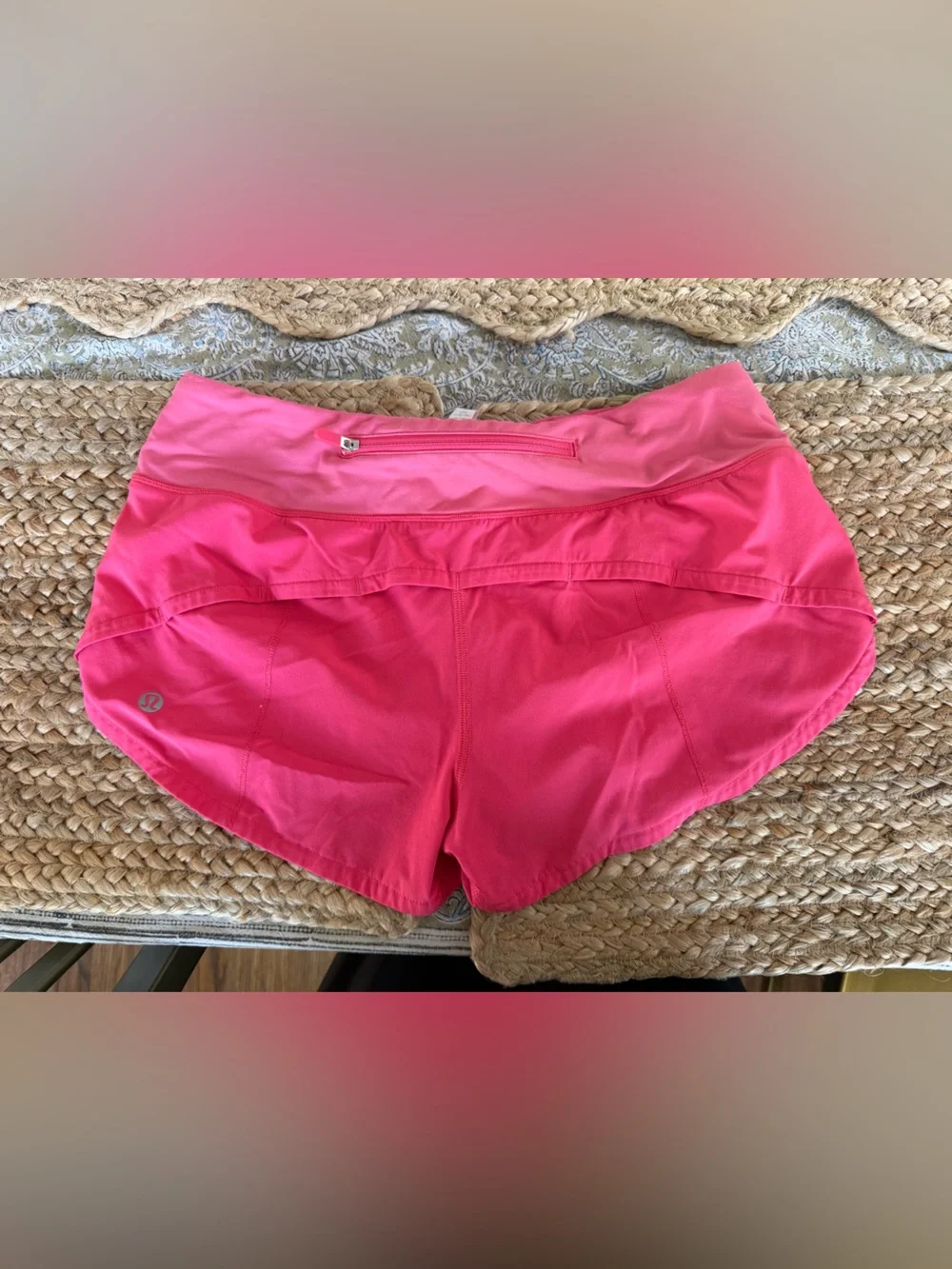 lululemon athletica Hot Pink Performance Shorts size 4